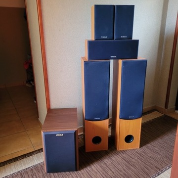 Głośniki TAGA Harmony TAV-505F + subwoofer KODA