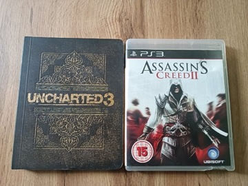 Uncharted 3 i Assassins Creed 2 na PS3