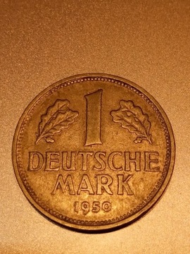 Niemcy 1 marka, 1950 MENNICA G 