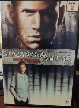 Skazany na śmierć sezon 1 odcinki 3-4 DVD 