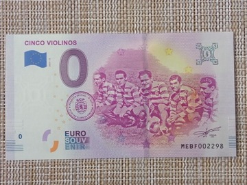 0 euro, SCP Sporting. Portugalia. Stan UNC