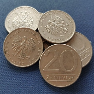 Moneta 20zł 1987 r. 