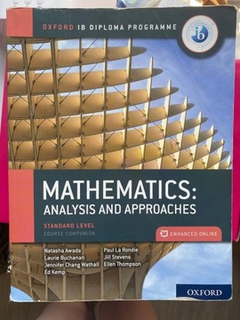 podręcznik do matematyki MATHEMATICS AA SL, IB