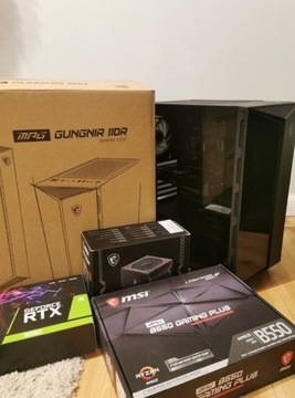 Komputer RTX 3060 Ryzen 3600 MSI RGB 16GB RAM 650W