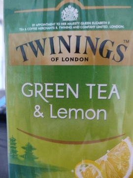 Twinings Green tea&Lemon 25x2g