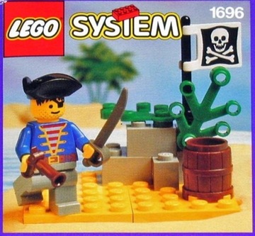 LEGO Pirates 1696 Pirate Lookout (1992)