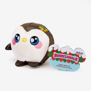Squeezamals Christmas Penguin Soft Toy maskotka