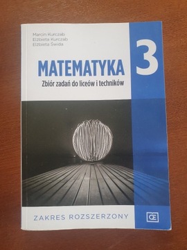 Matematyka 3 Zbiór zadań Zakres rozszerzony