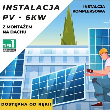 6kW fotowoltaika na dach! Twój dom zyska moc!