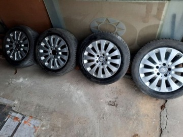 Alufelgi 16" MERCEDES+Opony Nokian D4 Zima Komplet