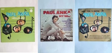 Paul Anka ZESTAW 3 Albumów Winylowych