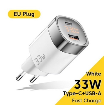 Ładowarka Essager JT-P18 GaN 33W USB+Typ-c