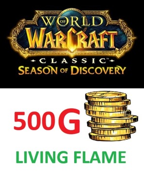 WoW Classic Season Of Discovery Living Flame 500G