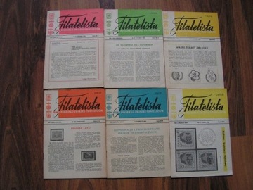 FILATELISTA rocznik 1985 - brak nr 20 i 21