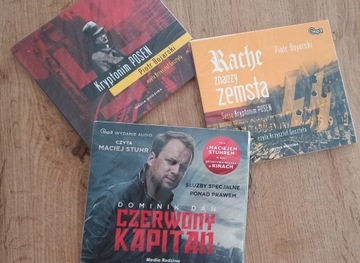 Zestaw 3 Audiobooków - P. Bojarski, D. Dan - nowe