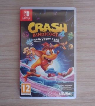 Crash Bandicoot 4 - Najwyższy czas Switch PL