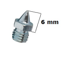 Zestaw kolców do biegania 6mm - wkręty 10 szt.