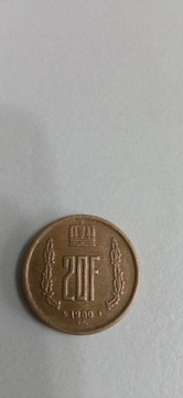 Luksemburg 20 franków 1980 tanio 