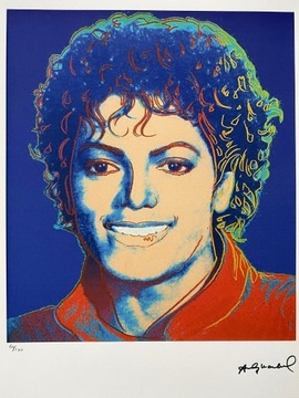 Michael Jackson, ANDY WARHOL!