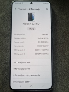 Samsung Galaxy S21 5G 256 GB 