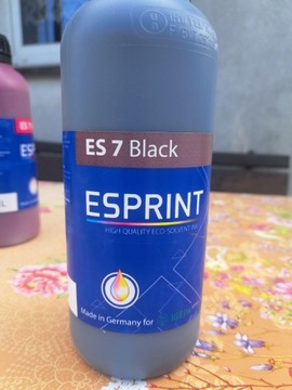 Tusz ekosolwentowy 1000ml Esprint es7 kolor czarny