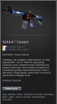 M4A4 | Cesarz skin cs2