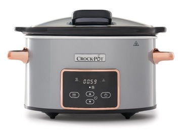 Crock-Pot Csc059X Wolnowar, Srebrny/Miedziany