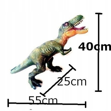  DUŻY DINOZAUR T-REX FIUGRKA mega duża ZABAWKA 60C