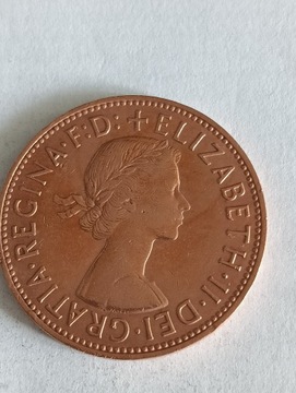 Wielka Brytania one  penny 1962