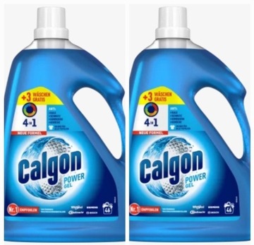 2 x 2300ml  CALGON power gel odkamieniacz DE