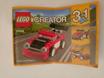 Lego Creator 3in1 Samochód 31055