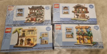 Nowe Lego Domy Świata 1 2 3 4 Komplet