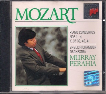 Mozart - Piano Concertos 1-4, Murray Perahia