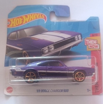 Hot wheels '69 dodge charger 500