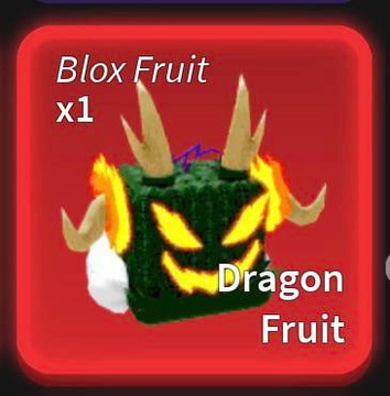 Roblox Dragon Smok Fruit Owoc Blox Fruits Trade