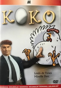 KOKO - LOUIS DE FUNES - DVD - NOWY