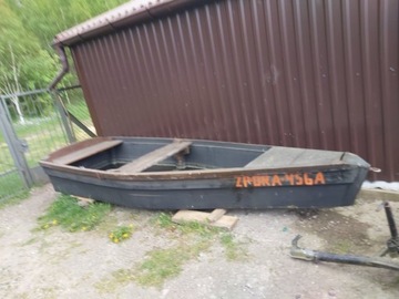 łódka drewniana nowa