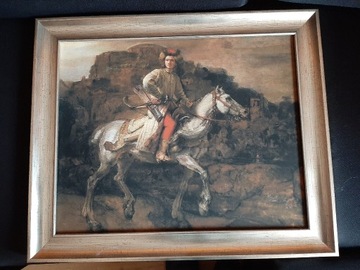 Jeździec polski lub Lisowczyk Rembrandt van Rijn