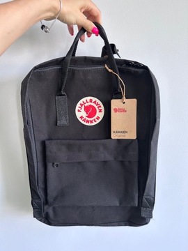 Czarny plecak Fjallraven