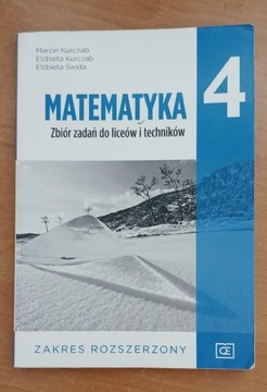 Matematyka 4- zbiór zadań,zakres rozszerzony 