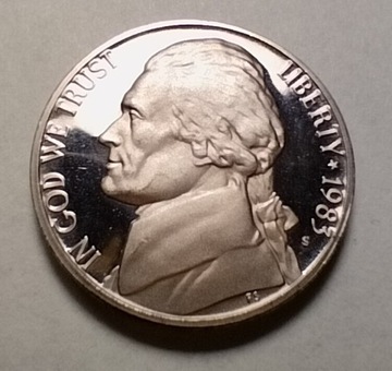 5 centów 1983 USA PROOF 