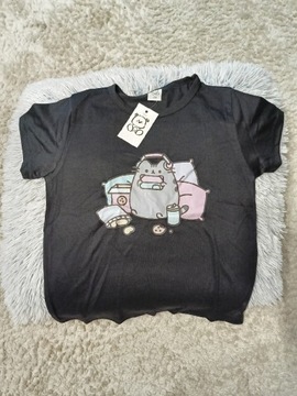  Pusheen Bluzka krótki rękaw 