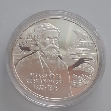 Moneta 10 zł Aleksander Czekanowski