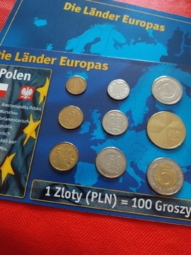 Zestaw monet obiegowych polskich 5 zl 2009 UNC