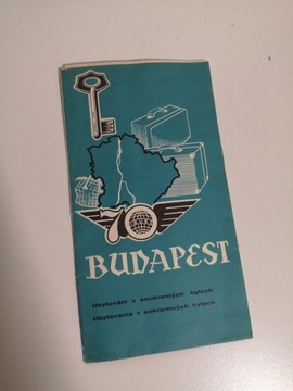 Plan, Mapa Budapeszt PRL