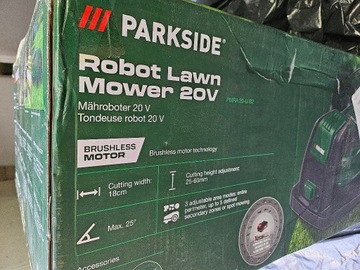 Robot koszący PARKSIDE PMRA 20-Li B2 20 V do 500 m² Nowy Gwarancja