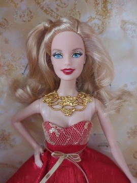 Kolekcjonerska 2014 BARBIE HOLIDAY Doll /Mattel