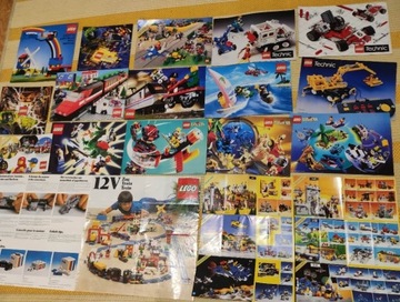 Kolekcja katalogów LEGO 1975-1996