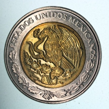 Meksyk 1 peso 2008 UNC