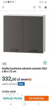 Szafka kuchenna wisząca 80